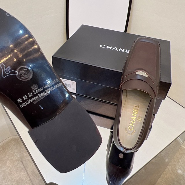 Chanel香奈兒高品質樂福鞋 vintagd系列女士單鞋皮鞋 dx3005
